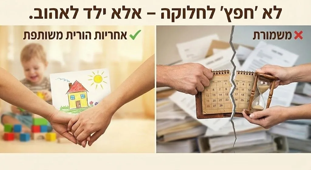 ביטול מזונות במשמורת משותפת